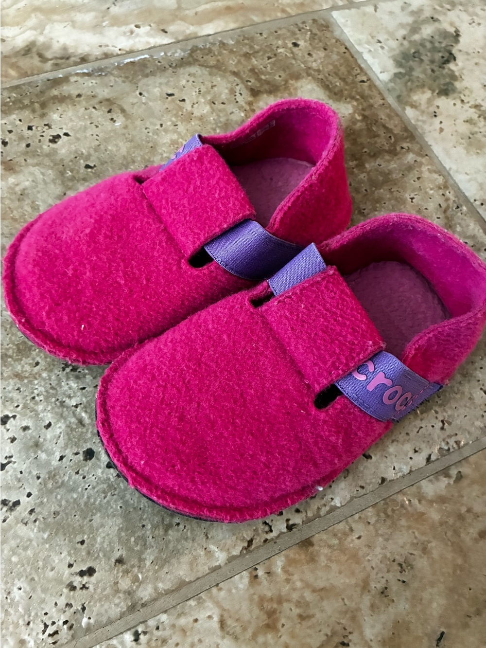 Baby Felt Crocs